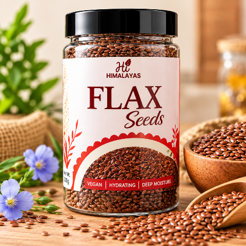 Premium Flax Seeds | Natural & Nutrient-Rich Flax Seeds