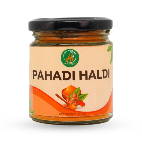 Pahadi Haldi – Pure Himalayan Turmeric Powder