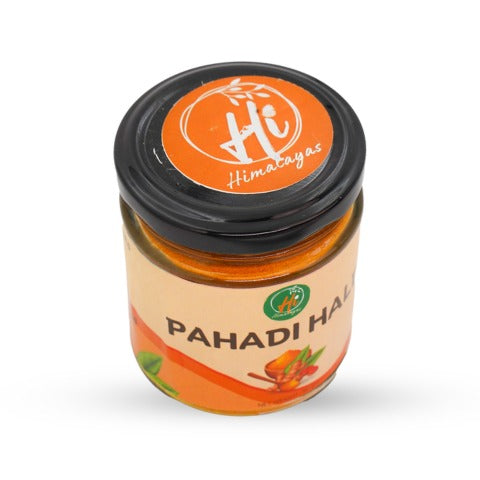 Pahadi Haldi – Turmeric Powder Bottle 100gm