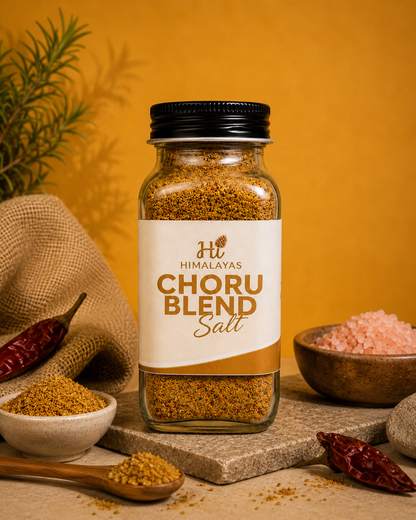 Hi Himalayas Choru Blend Salt | Himalayan Spice Blend | 70g