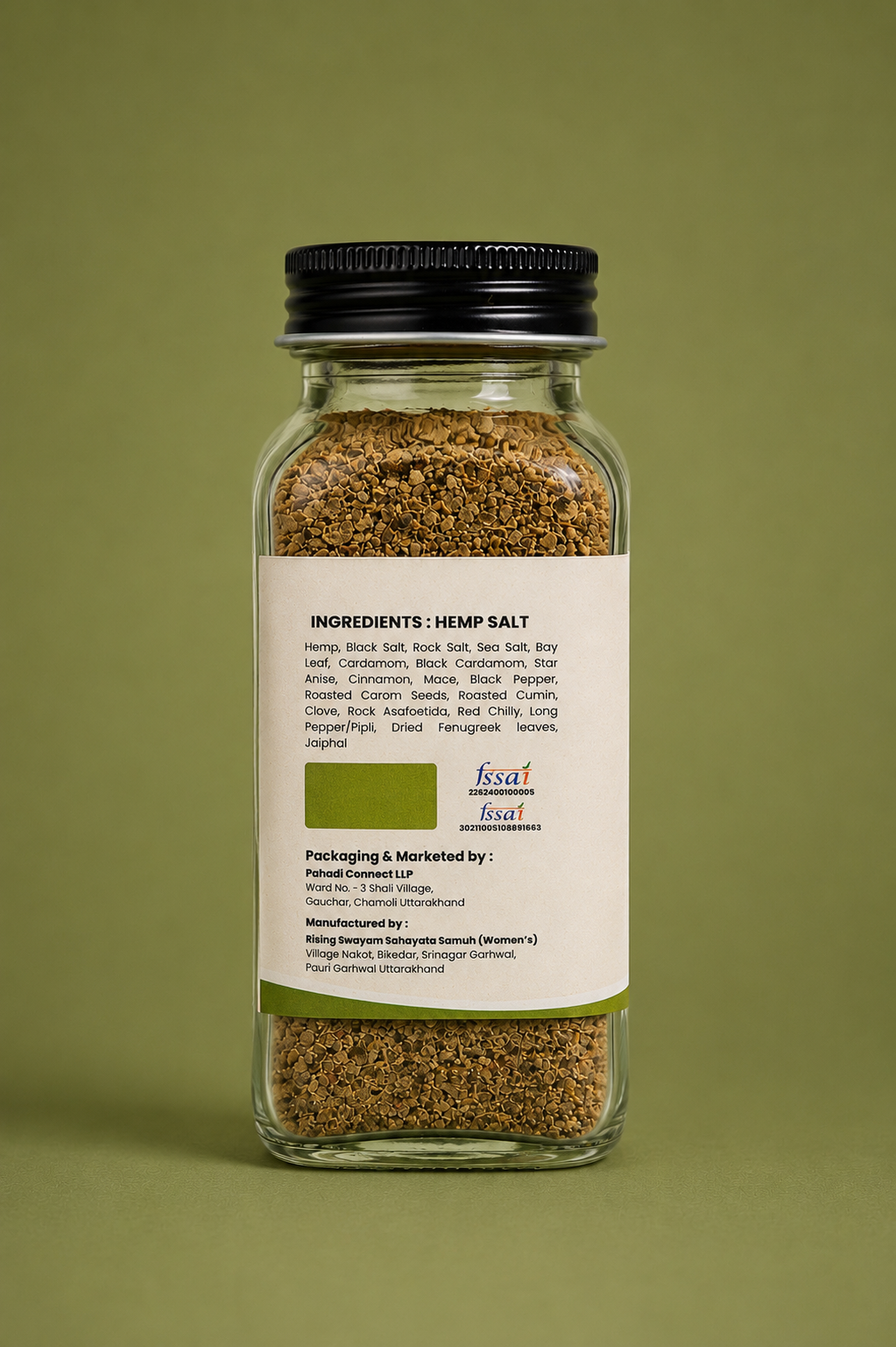 Hemp Blend Salt | Himalayan Herb & Spice Blend | 70g