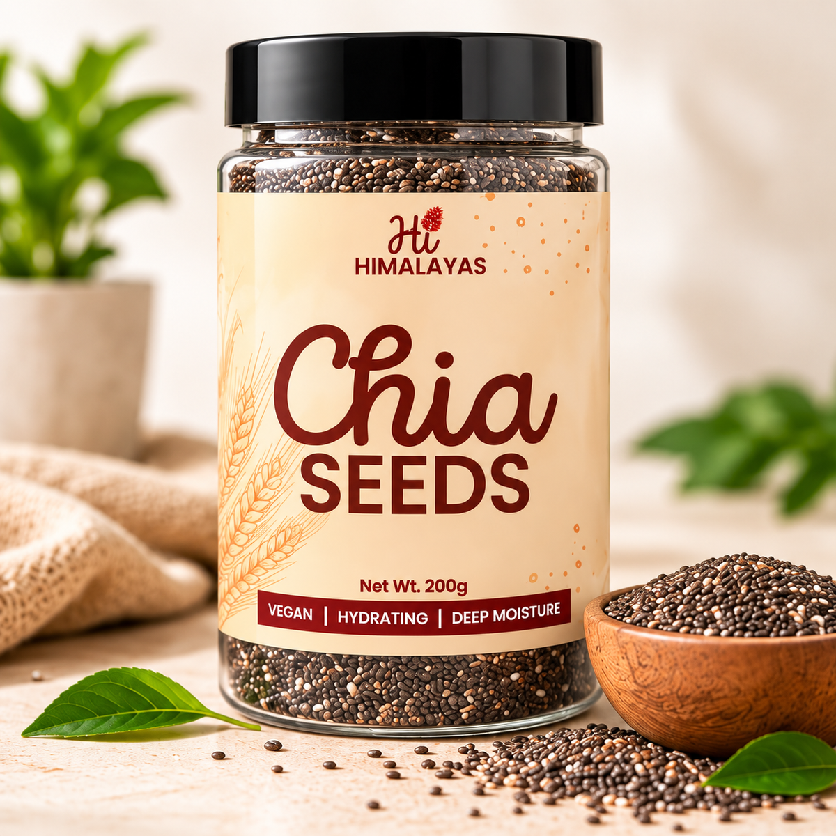 Super Healthy Seeds – Flax, Pumpkin, Chia & Sunflower Seeds | Premium 4-in-1 Seeds Mix for Daily Nutrition