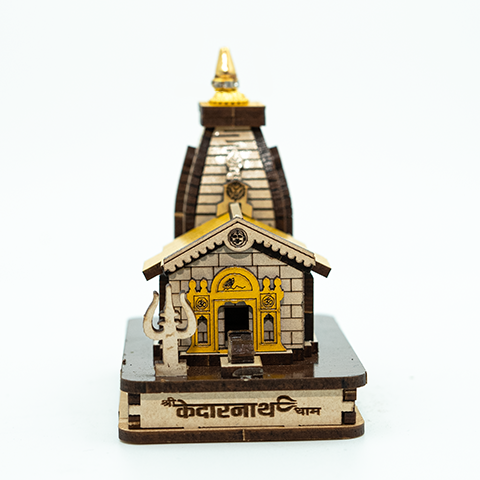 3D Model of Kedarnath Temple Extra Small Size