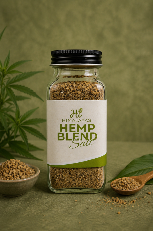Hemp Blend Salt | Himalayan Herb & Spice Blend | 70g