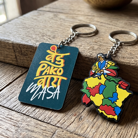 Pahadi Keychain - Set of 2