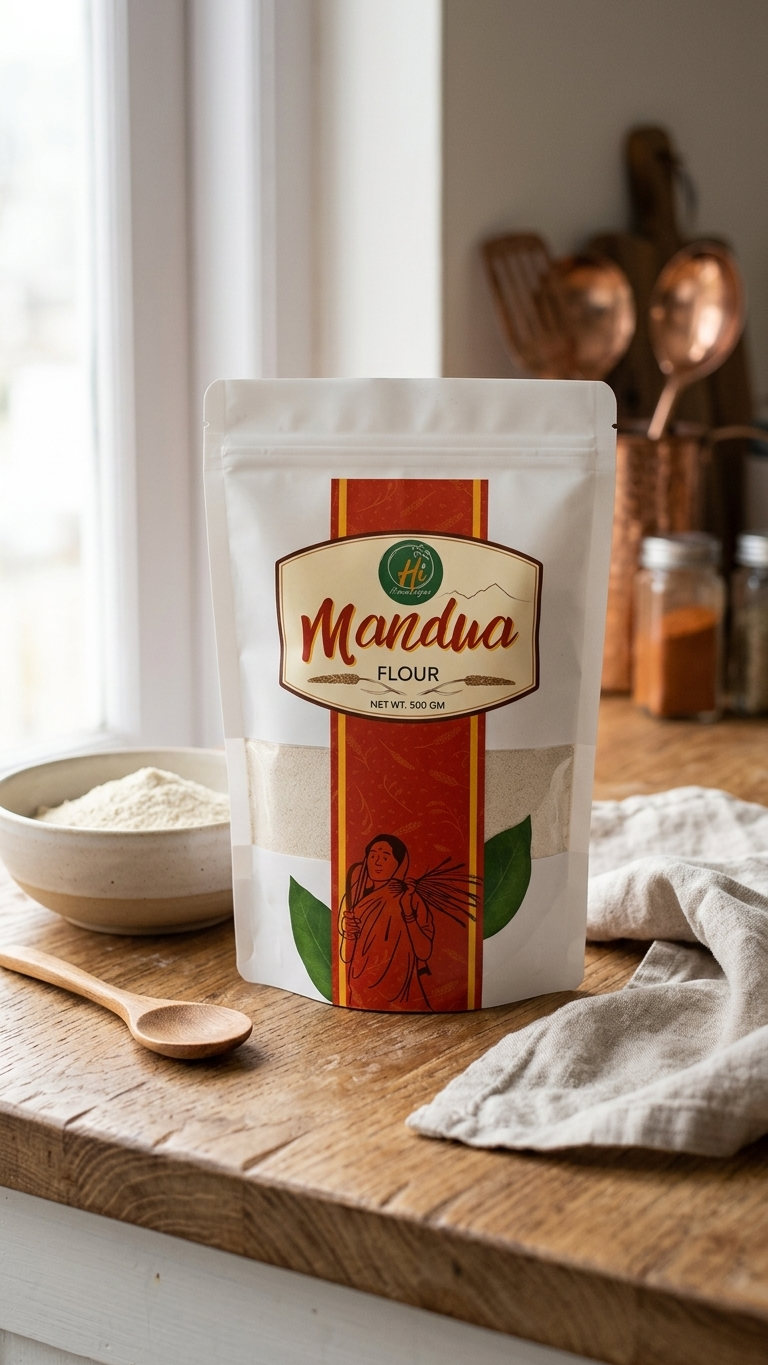 Organic Finger Millet - Premium Himalayan Finger Millet (Mandua) from Uttarakhand | Gluten-Free