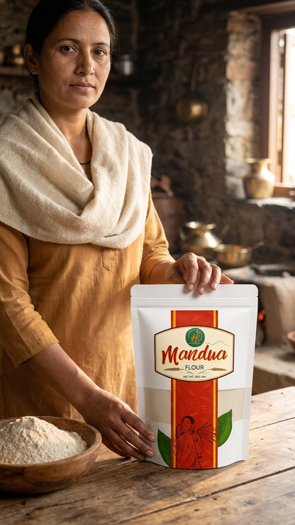 Organic Finger Millet - Premium Himalayan Finger Millet (Mandua) from Uttarakhand | Gluten-Free
