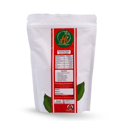 Pahadi Lal Chawal Packet Back