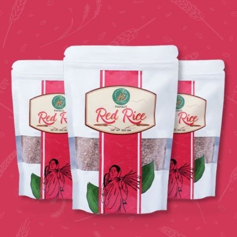 Pahadi Lal Chawal Packets