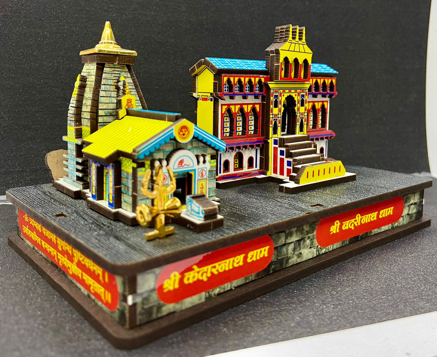 3D Model Of Badri Kedar-Coloured