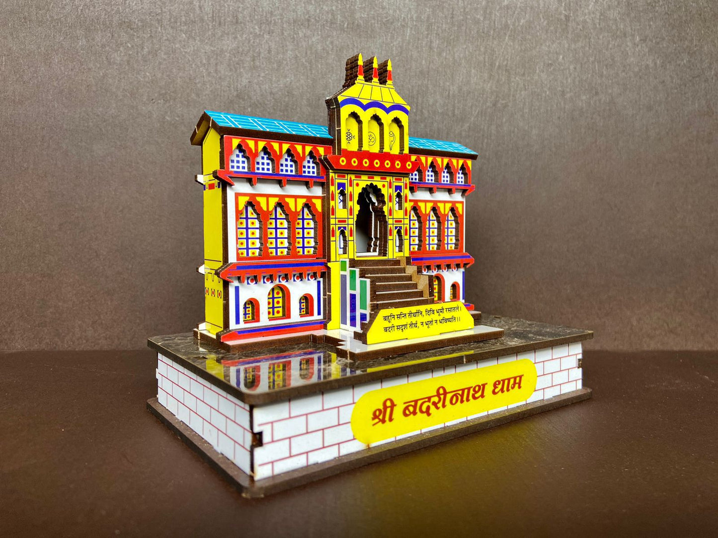 Shree Badrinath Temple Miniature