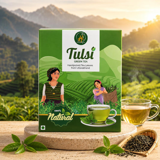 Tulsi Green Tea – Badrinath’s Herbal Blend for Immunity & Wellness