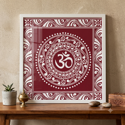 Om Aipan Frame