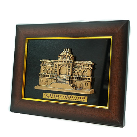 2D Badrinath Temple Religious Frame