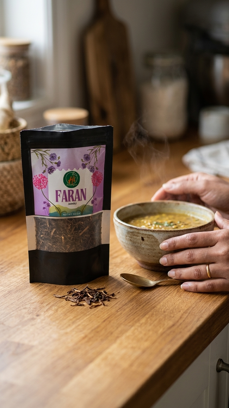 Himalayan Faran (Jambu): Traditional Aromatic Herb from Uttarakhand | Natural Pahadi Spice