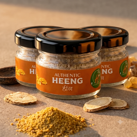 Premium Authentic Hing (Asafoetida) | Pure Ultra Premium Hing |