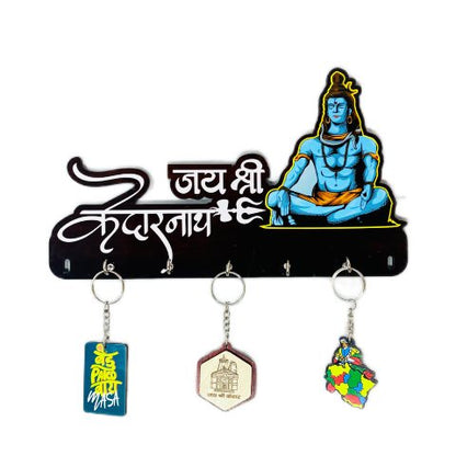 Kedarnath Wooden Key Holder for Wall