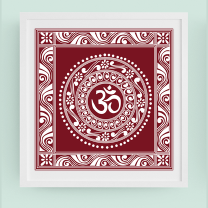 Om Aipan Frame
