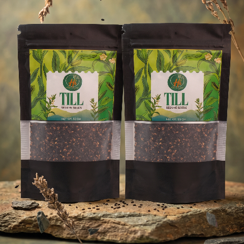Pahadi Till (Black Sesame Seeds) - Pack of 2 Combo