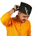 Pahadi Topi Black All Weather