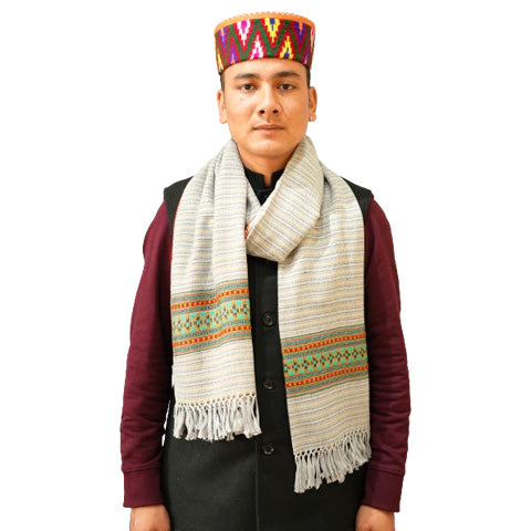 Himachali Unisex Woolen Stole