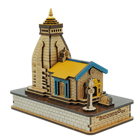 3D Model of Kedarnath Temple Medium Size